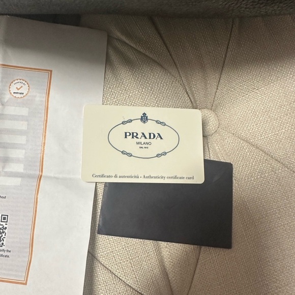 Prada Cervo Black Leather Hobo Bag with Dual Handles - Picture 14 of 14